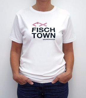 T-Shirt „Fischtown“, Größe S
